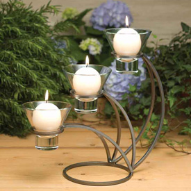 Danish Iron Candleholder (4381)